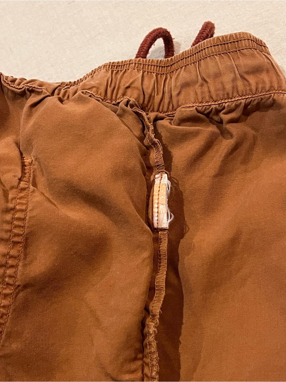 Quince Terracotta Vintage Wash Utility Shorts Women's Size Large - Picture 11 of 14